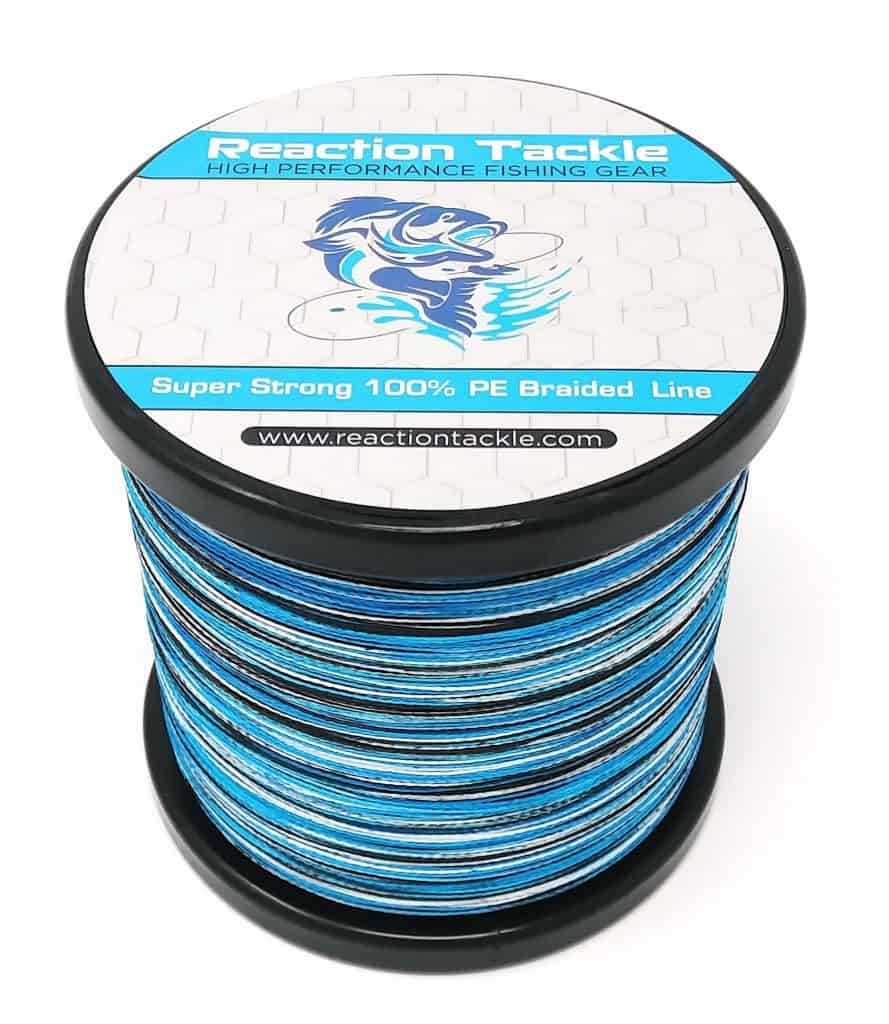 Reaction Tackle Braided Fishing Line thebookongonefishing