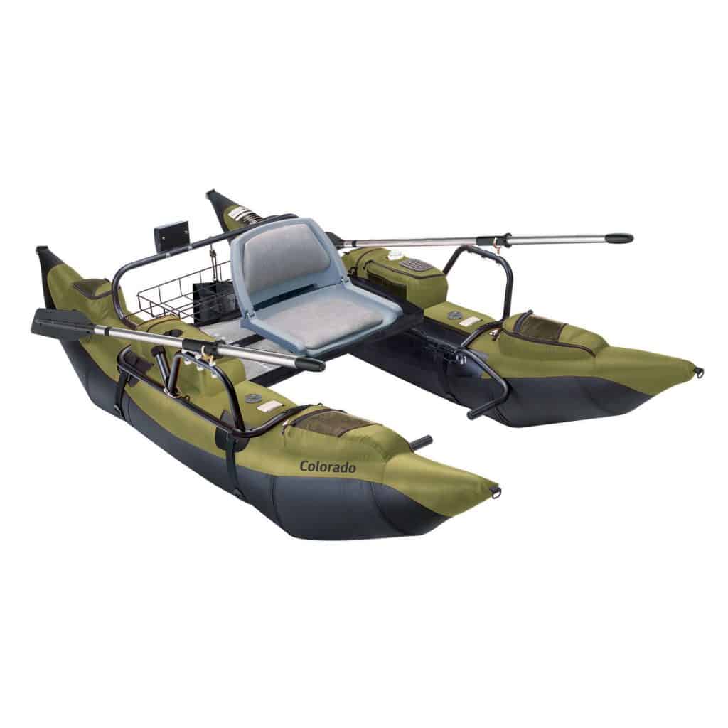 Classic Accessories Colorado Pontoon Boat - Sage/Black thebookongonefishing