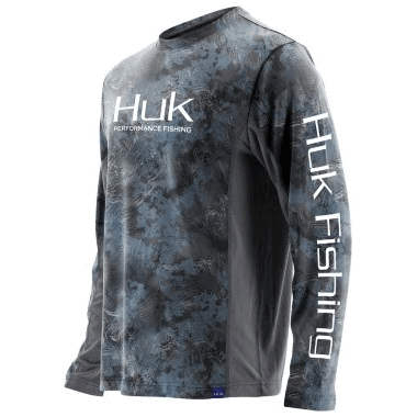 Huk® Men's Icon Camo Fishing Long-Sleeve Shirt thebookongonefishing