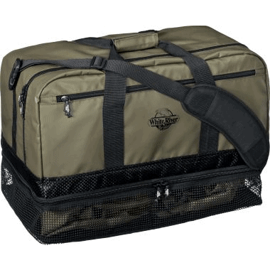 White River Fly Shop® Deluxe Wader Bag thebookongonefishing