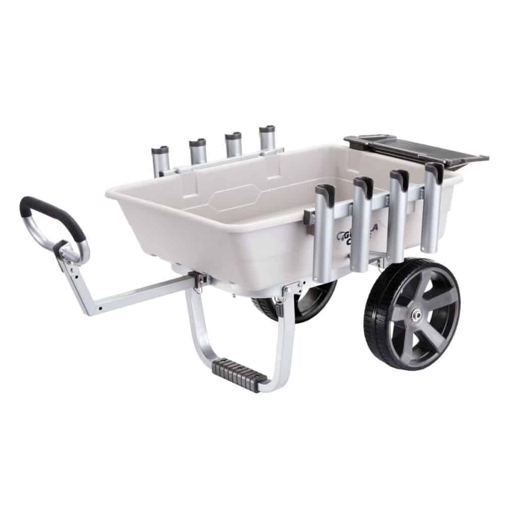 Gorilla Carts 200 Pound Capacity Heavy Duty Poly Fish & Marine Utility Cart At Walmart Online Only Ad thebookongonefishing