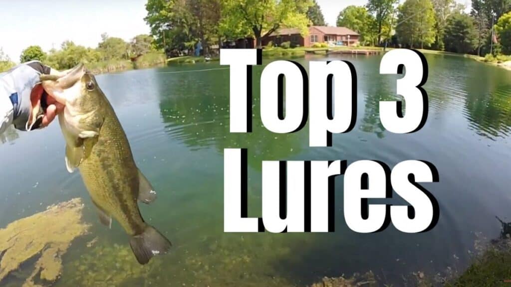 DON'T GO Pond Bass Fishing WITHOUT These 3 LURES (Top 3 Pond Baits) thebookongonefishing