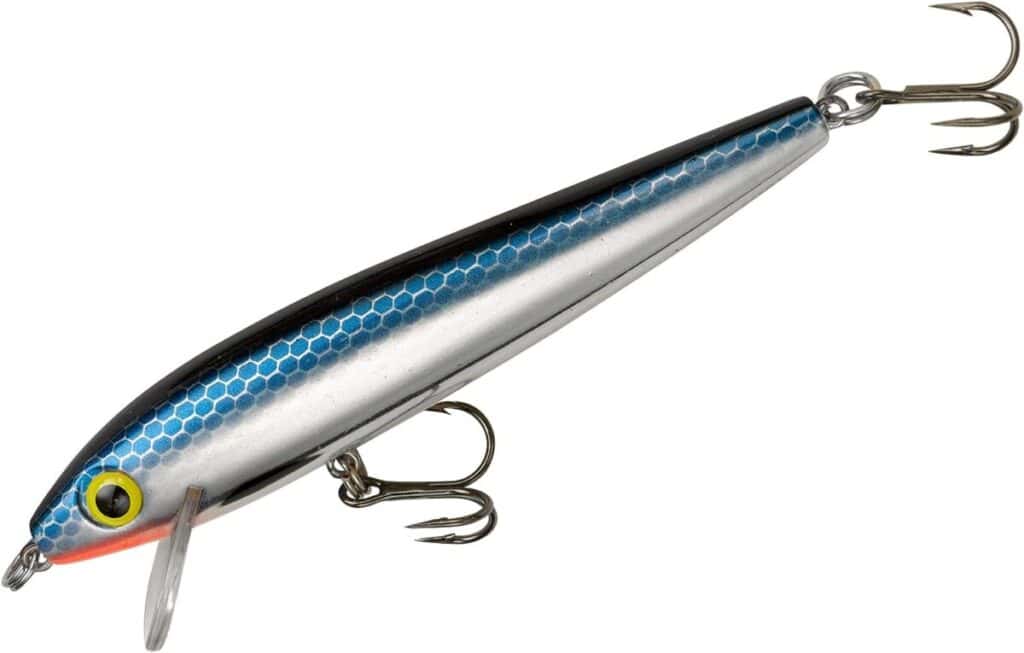 Rebel Lures Tracdown Minnow Slow-Sinking Crankbait Fishing Lure - Great for Bass, Trout and Walleye thebookongonefishing